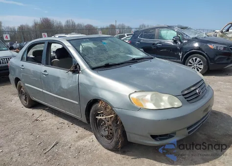 2004 Toyota Corolla Le z USA, uszkodzony, nr VIN 1NXBR32E64Z342118